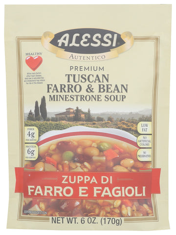 Alessi Mix Soup Tscn Farro Bean, 6 Oz (Pack of 6)