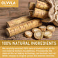 Olvvla Premium Burdock Root Tea - 60 Count - 100% Pure Herbal Tea Bags - Caffeine-Free - Digestive Support