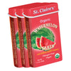 St. Claires Organic Fruit Tart Candies, (Watermelon, 1.5 Ounce Tin, Bundle of 3) | Gluten-Free, Vegan, GMO-Free, Plant-based, A