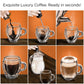 Caffè di Artisan Liquid Coffee Pods – Premium Cold Brew & Iced Coffee – 24 Count, Eco-Friendly, Machine-Free, Medium Roast