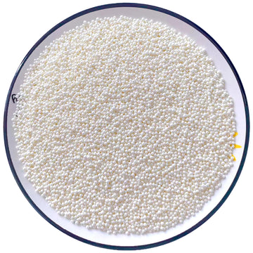 Sentovac White Nonpareils Sprinkles Edible 2mm Mini Peals Cake Decorating Sugar Candy Cookie Cake Cupcake Topper Ice Cream Bakin