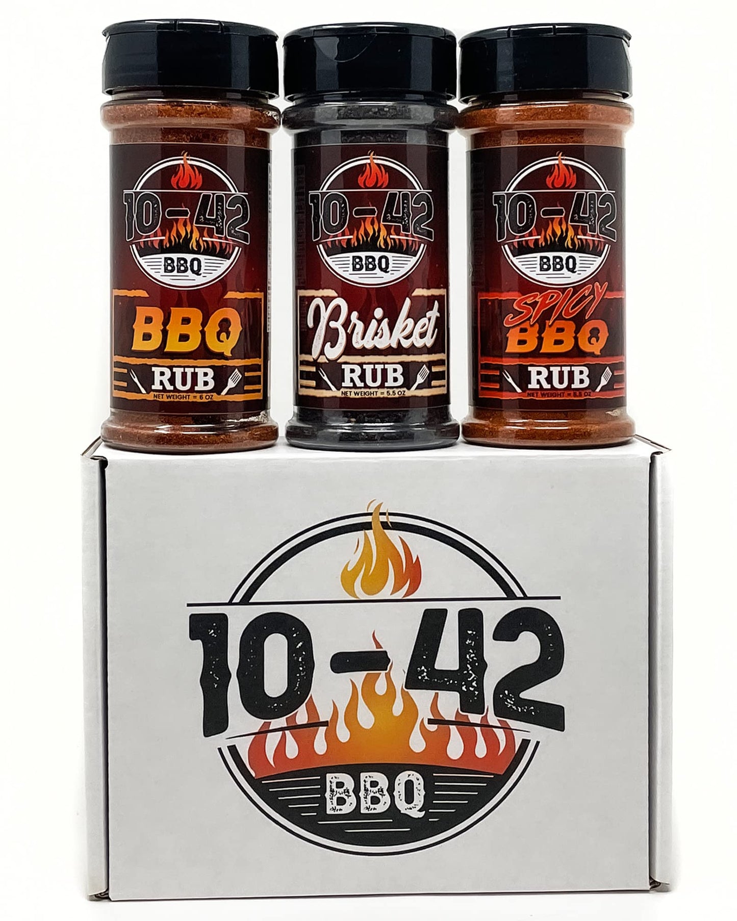 Five Star Seasonings BBQ Variety Pack - Dry Rub Seasoning Set for Ribs, Chicken & More - 5.5 Ounce (Pack of 3)
