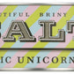 Beautiful Briny Sea Magic Unicorn Sea Salt, 6.5 OZ, Berry Color