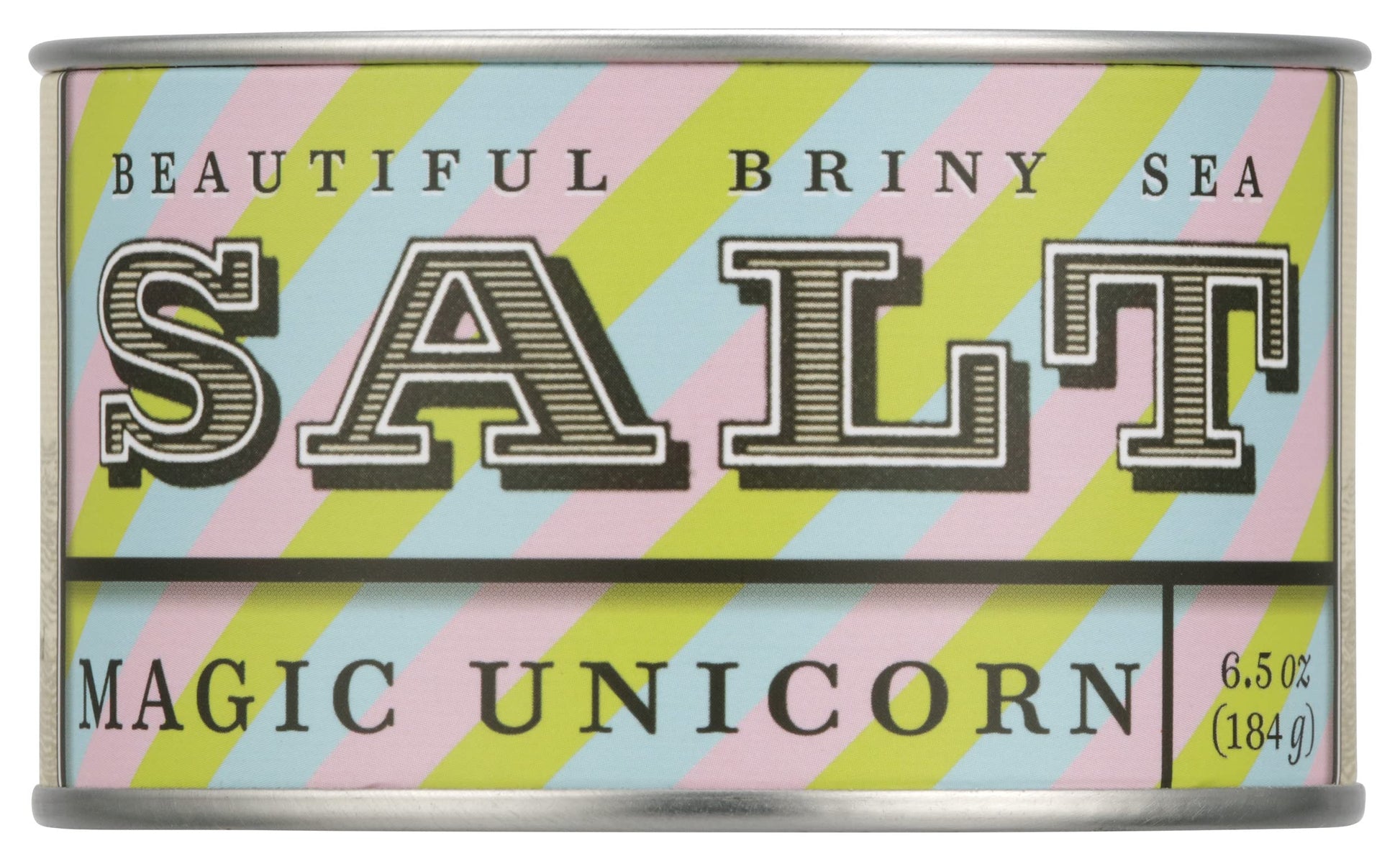 Beautiful Briny Sea Magic Unicorn Sea Salt, 6.5 OZ, Berry Color