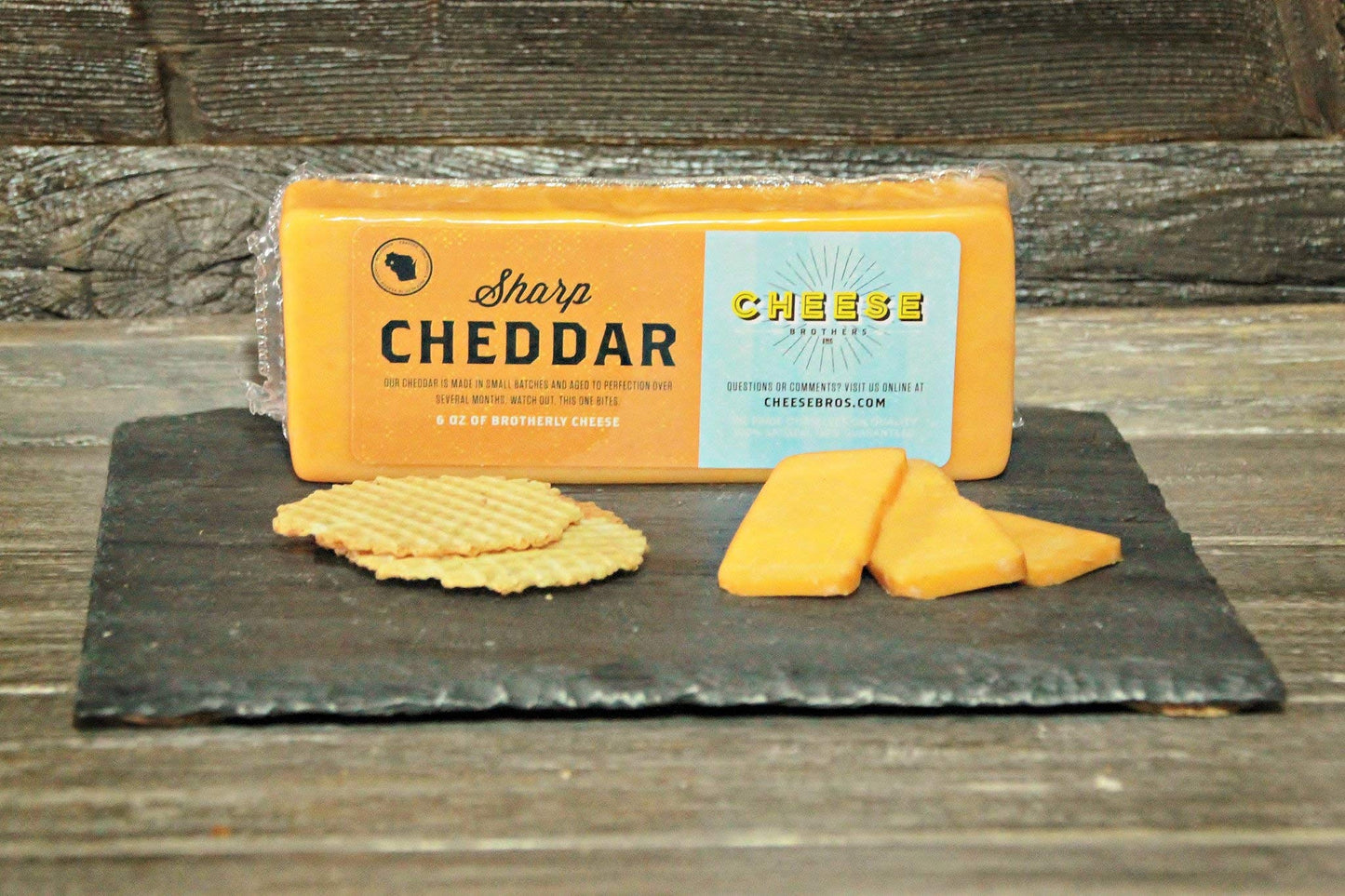 CHEESE BROTHERS INC Ultimate Assortment Gift Box - 16 Piece Set with Aged Cheddar, Gruyere, Spicy Gouda, and more from Wisconsin