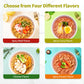 Volo Vero High Protein (32G) Instant Ramen Noodles Soup Cup, Spicy Curry Flavor, 6 Packs, Plant-Based, Non-Fried, Vegan, Low Fat, Egg & Dairy-Free, Quick Healthy Asian Meal, Holiday Gifts