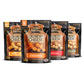 Umlands Crunchy Cheese - Variety Pack (4      1.9  oz Bags) | Cheddar, Colby Jack, Pepper Jack, Gouda | Real Cheese, Keto, Low-C