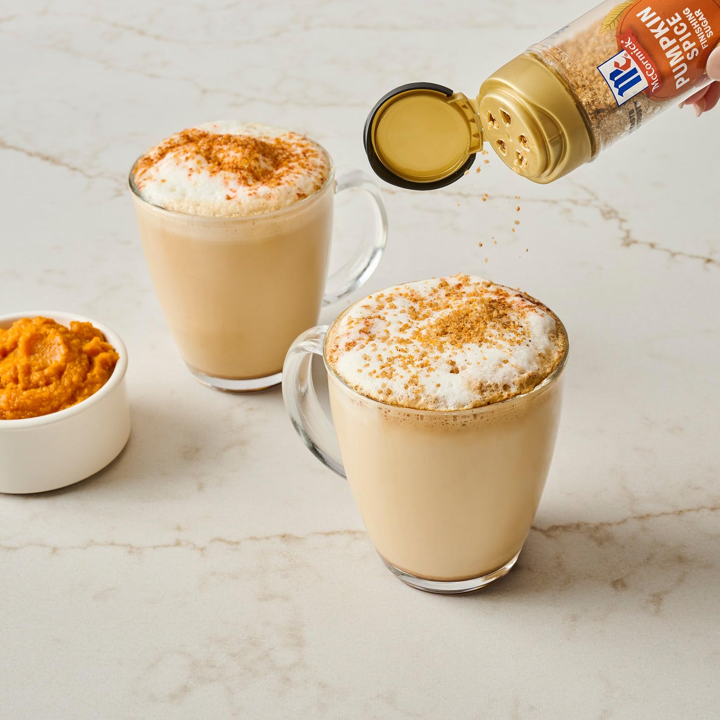 McCormick Finishing Sugar Pumpkin Spice Sweet Blend 3.66 oz Beige