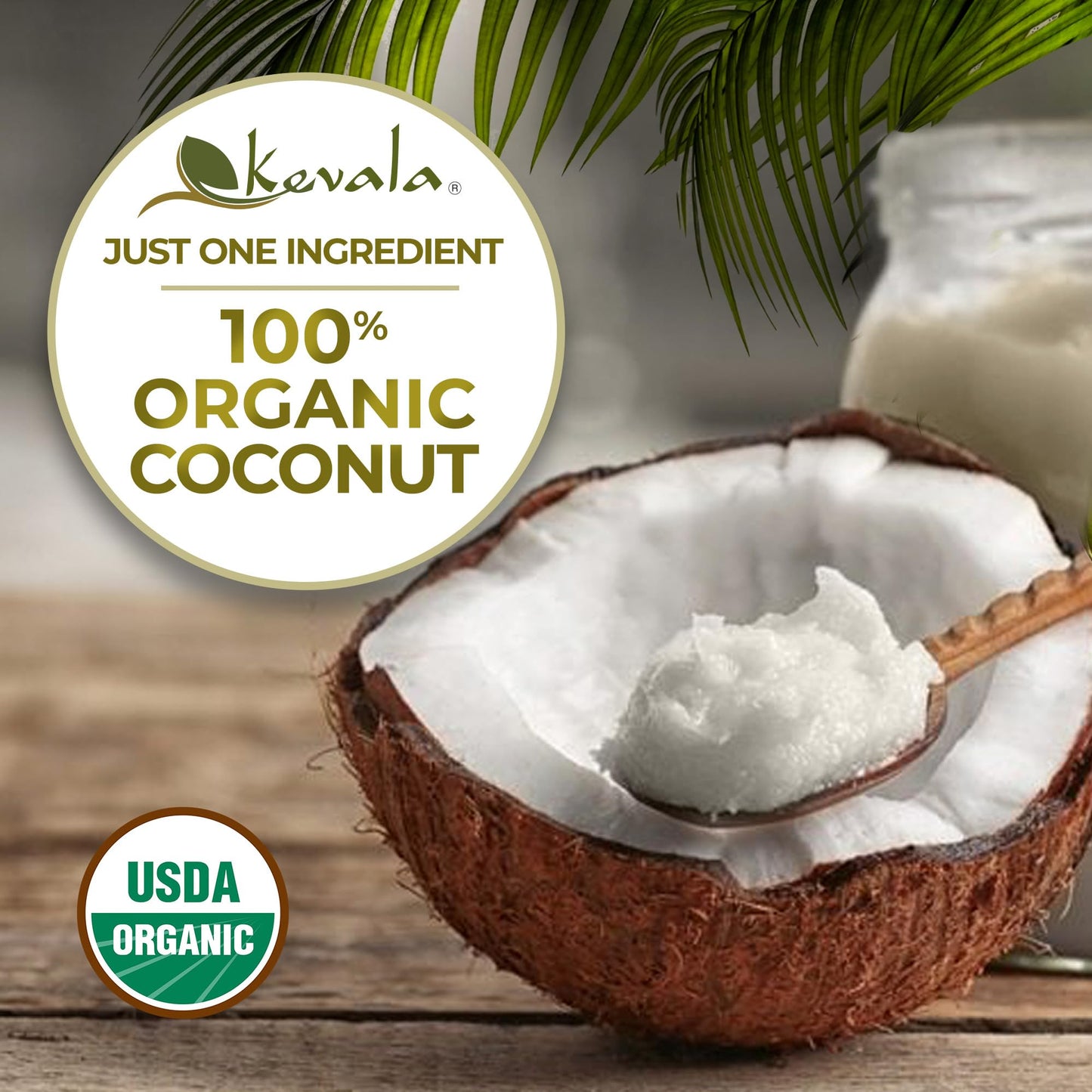 Kevala Organic Coconut Butter - 36 lb - 16.32kg - Organic Raw - Coconut Butter Spread for Eating - Pure - Gluten Free - Dairy Fr