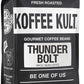 Koffee Kult Dark French Roast Whole Bean Coffee, 100% Arabica, 32oz Resealable Package