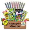 Hangry Kit Sending You A Giant Hug Sour Candy Kit - 16-Piece Variety Pack With All Your Favorite Sour Candy Classics In A 'Sendi