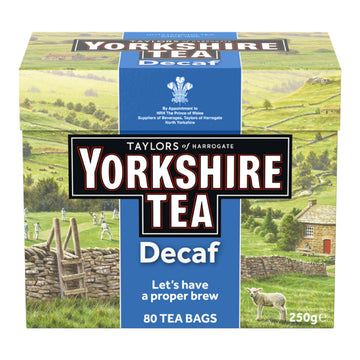Yorkshire Tea Decaffeinated Tea Bags - 80 Count, Taylors of Harrogate