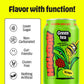 Halfday Prebiotic Green Tea With Honey And Ginseng 12-Pack - Nostalgic Flavor, Low Sugar, Incredible Taste - Paleo, Gluten Free,