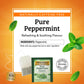 Twinings Pure Peppermint Tea Bags, 100 Count, Naturally Caffeine Free, Fresh Minty Flavor