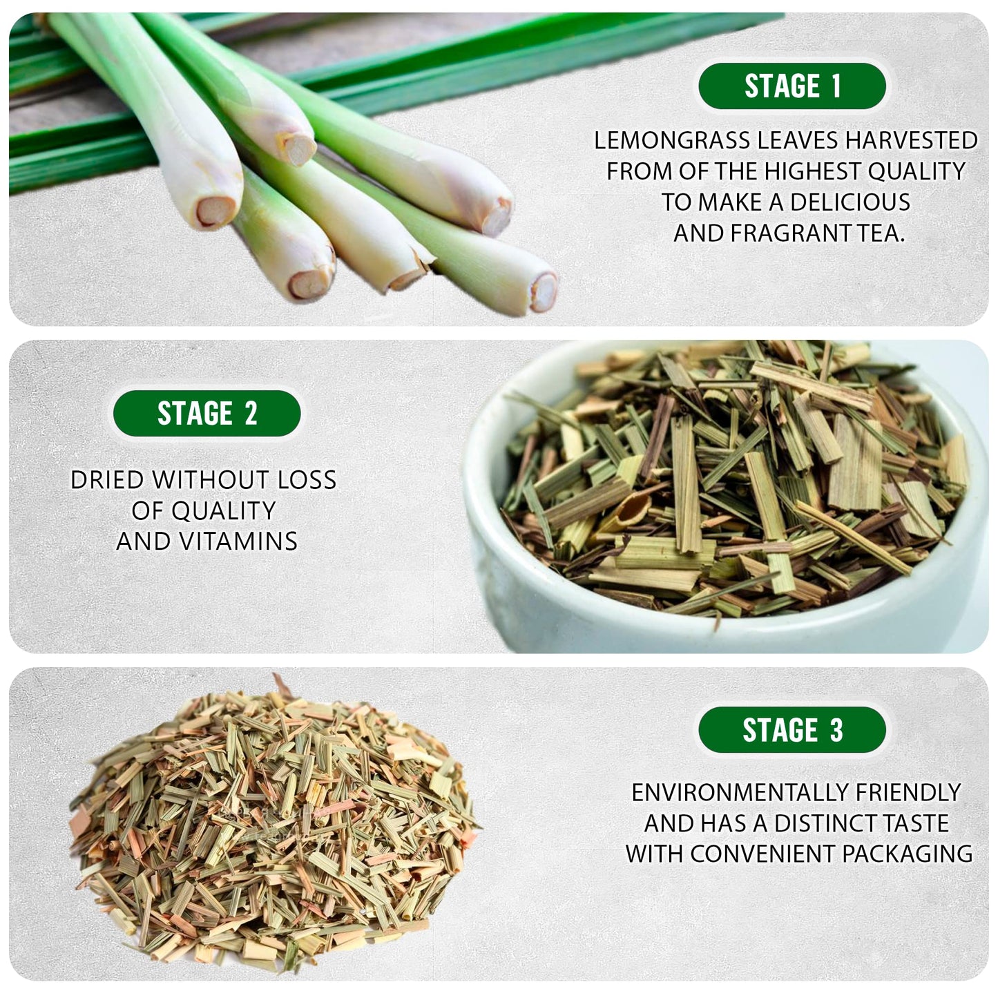 TeaDreamTea Lemongrass Tea Loose Leaf Herbal Tea – Caffeine Free – 4 oz