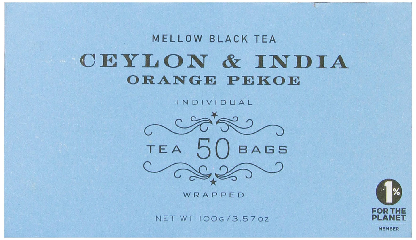 Harney & Sons Orange Pekoe Tea, 50 Count Teabags, Model 16-0066