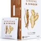 Nutra Tea - Ginger & Ginseng Tea - 40 Tea Bags - Herbal Tea - (2 Pack)