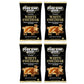 Pork King Good Pork Rinds (Chicharrones) (White Cheddar, 4 Pack)