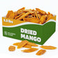 Fruitcraft Dried Mango No Sugar Added 5.5Lbs | Pure, Fresh Mango Chunks Flavor In Bulk | All-Natural Dried Mangoes For Snacking, Baking, And More | Enhanced Dry Fruit Mango Slices