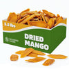 Fruitcraft Dried Mango No Sugar Added 5.5Lbs | Pure, Fresh Mango Chunks Flavor In Bulk | All-Natural Dried Mangoes For Snacking, Baking, And More | Enhanced Dry Fruit Mango Slices