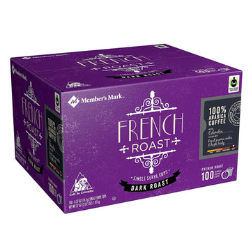 Member'S Mark French Roast Coffee (100 Single-Serve Cups)