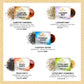 Brewix Enhanced Assorted Tea Sampler Gift Box (15 Pyramid Individually Wrapped Tea Bags) | Herbal Tea, Black Tea, Green Tea | Tea Gift Set & Variety Pack | Gifts For Women & Men, Tea Set