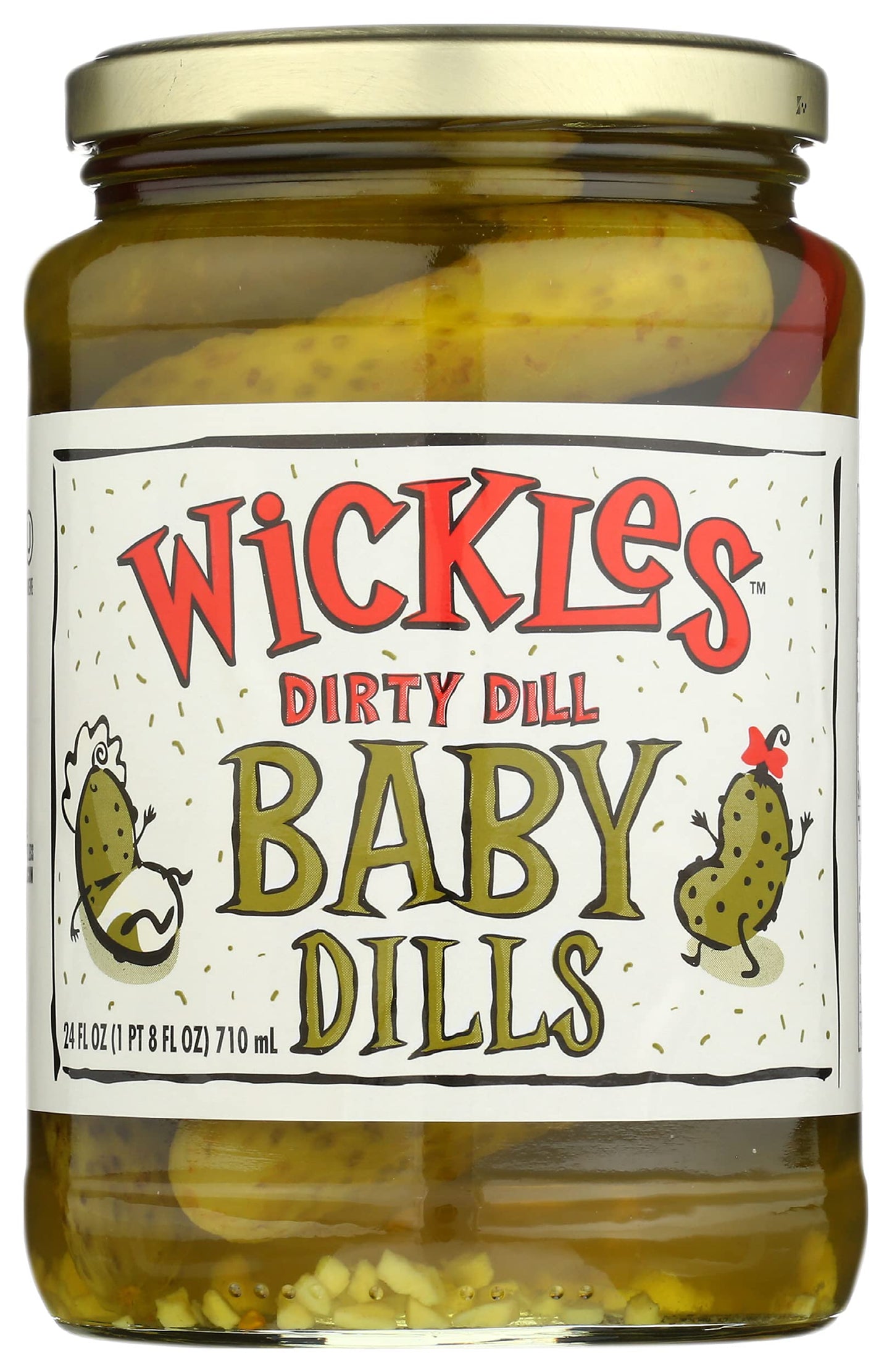 Wickles Dirty Dill Baby Dills 24 oz (Pack of 1)