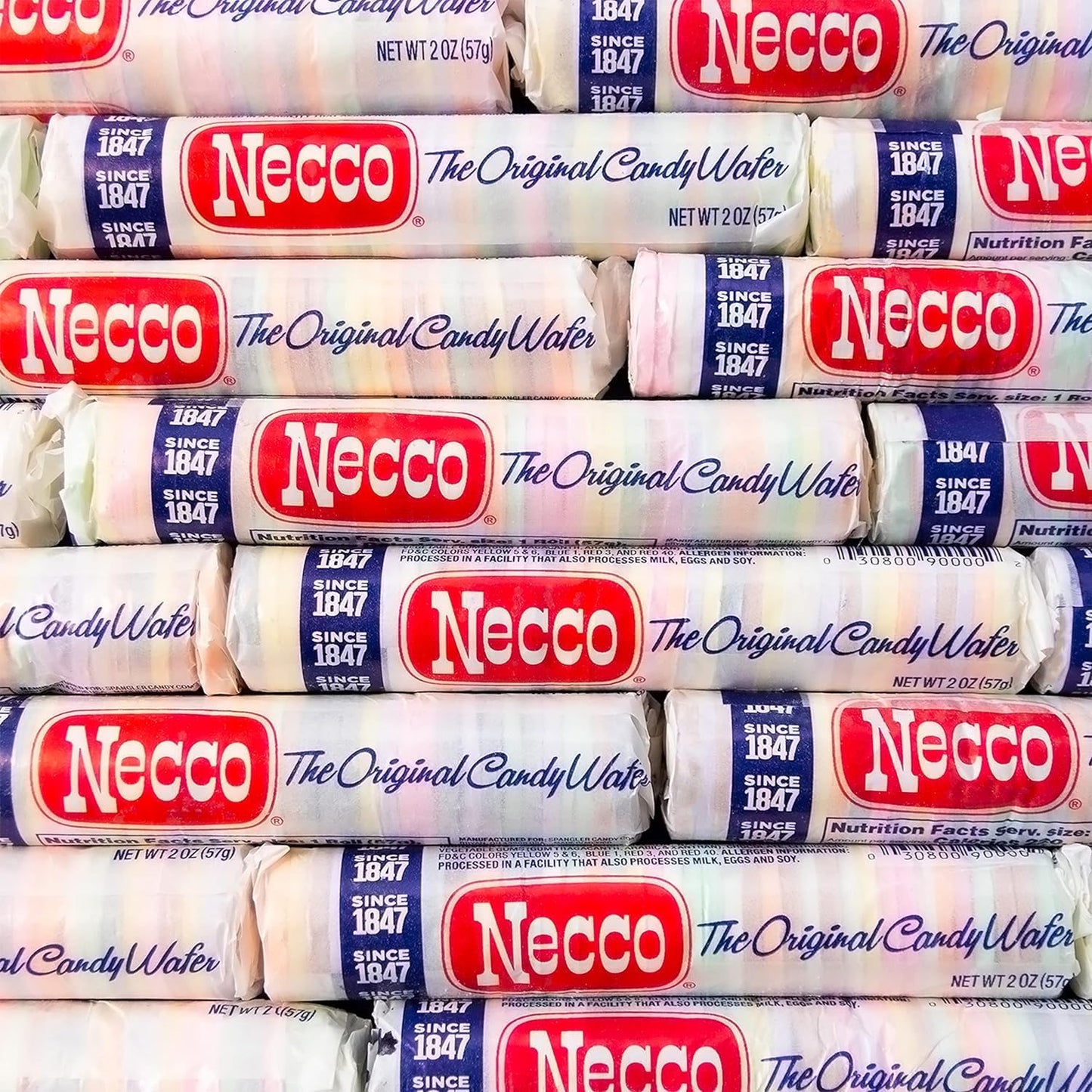 Necco The Original Wafer Candy, Enjoy all of the Different Flavors to yourself or Share with Someone, Timeless Classic Everyone
