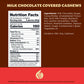 iLike Real Milk chocolate covered cashews candy 2 Pound Bag