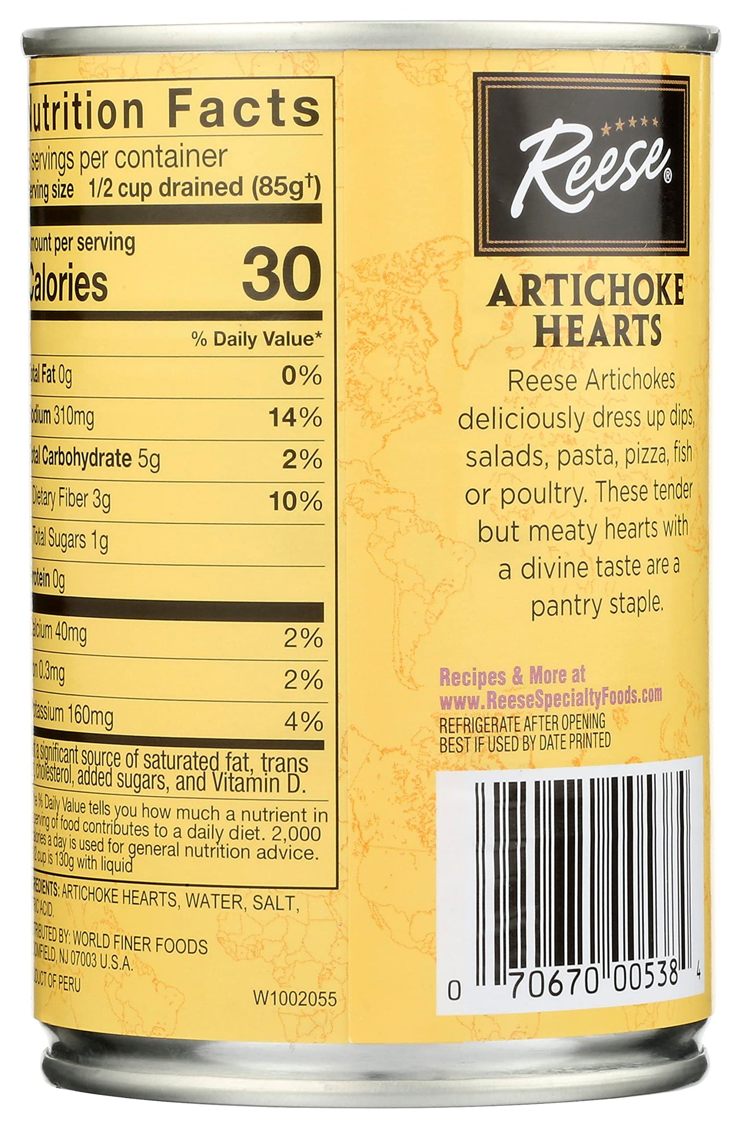 REESE Artichoke Hearts 10-12Ct, 14 OZ