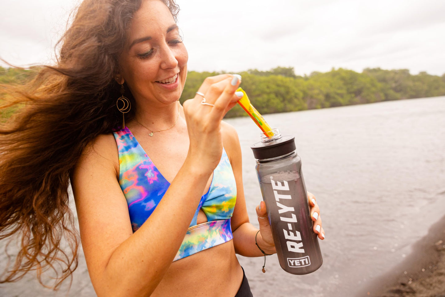 REDMOND Re-Lyte Energy Sample Pack - 3 Lemon Lime & 3 Raspberry Mango Flavor