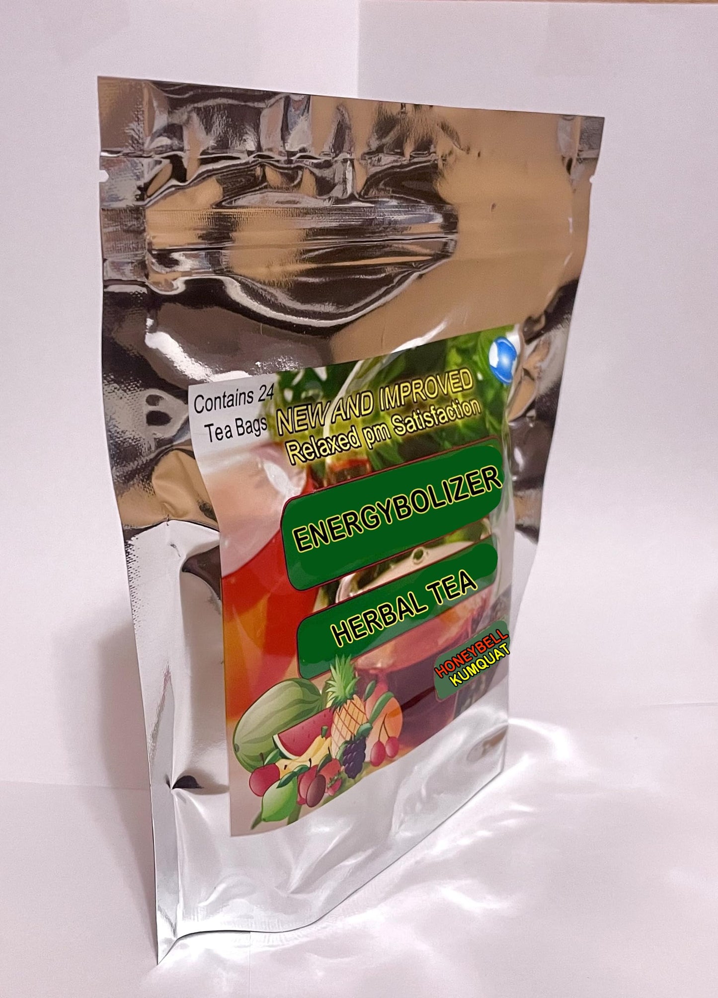 Energybolizer Perfect Weight Herbal Tea (24 Bags)| Natural Energy Booster For Women And Men | Increase Energy, Improve Digestion