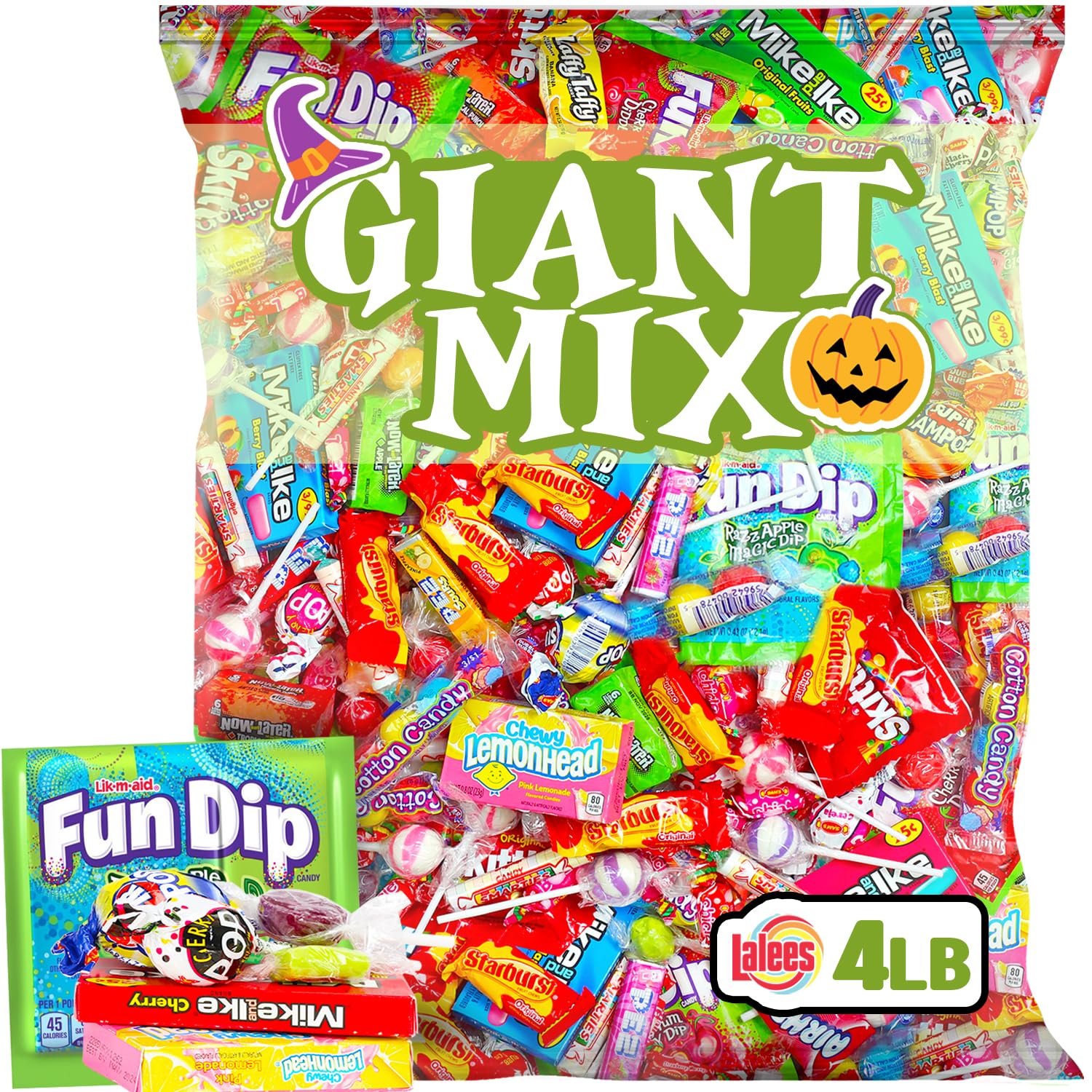 Lalees Candy Assortment - 4 Pound Pack - Red