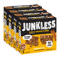 Junkless Chewy Granola Bars, Cinnamon Roll, 24 Bars (6 X 1.1 Oz Bars/Box - 4 Boxes), Non-Gmo, Low Sugar, Great Tasting, Made For Kids & Families