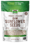 NOW Foods  Certified Organic Sunflower Seeds  Raw and Unsalted  Source of Fiber and Vitamin E  Hulled for Great Taste  Certified Non-GMO  16-Ounce (Packaging May Vary)