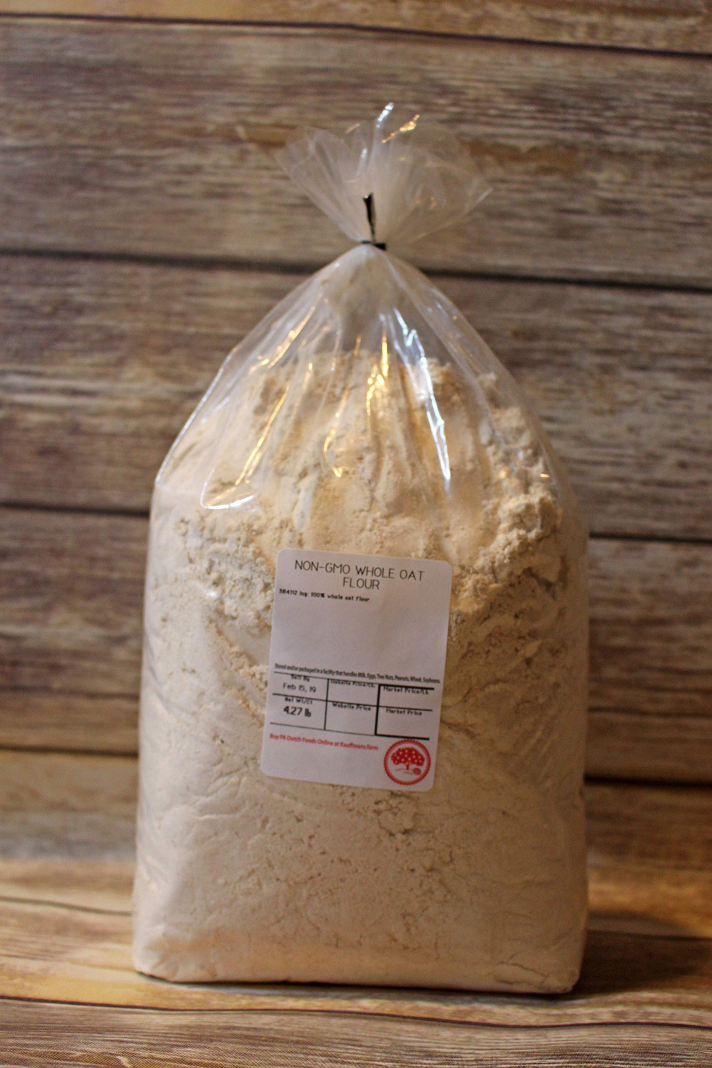 Kauffman'S Fruit Farm Bulk Whole Oat Flour, 50 Lb. Bag