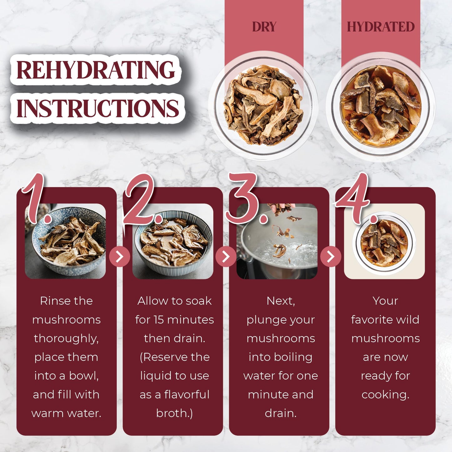 Gourmanity 3Oz Dried Porcini Mushrooms, Extra Grade European Dried Mushrooms, Umami Flavor Captured, Great For Cooking, Non Gmo