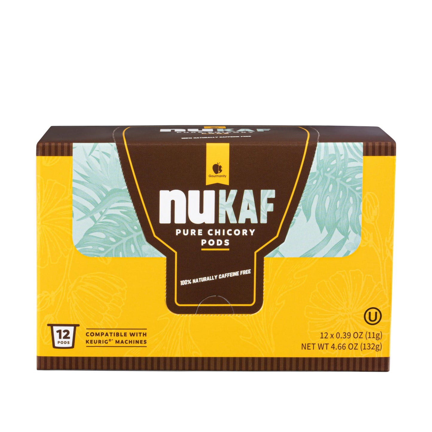 Nukaf Chicory K Cups | Kosher Chicory Root K Pods For Your Keurig | 100% Chicory Root | Keurig K Cups Chicory Coffee Alternative