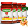 La San Marzano Four Cheese Pasta Sauce, All Natural, Non-GMO, Gluten Free, 13 oz (Pack of 4)