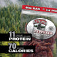Old Trapper Beef Jerky, Peppered, Spicy Meat Snacks, 4 Ounce (Pack of 8), 11g Protein, Zero Fat, 70 Calories per Serving