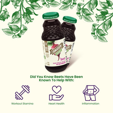 R.W. Knudsen Organic Beet Juice, 8 Fl Oz - 12 Pack of Nutrient-Rich Juice
