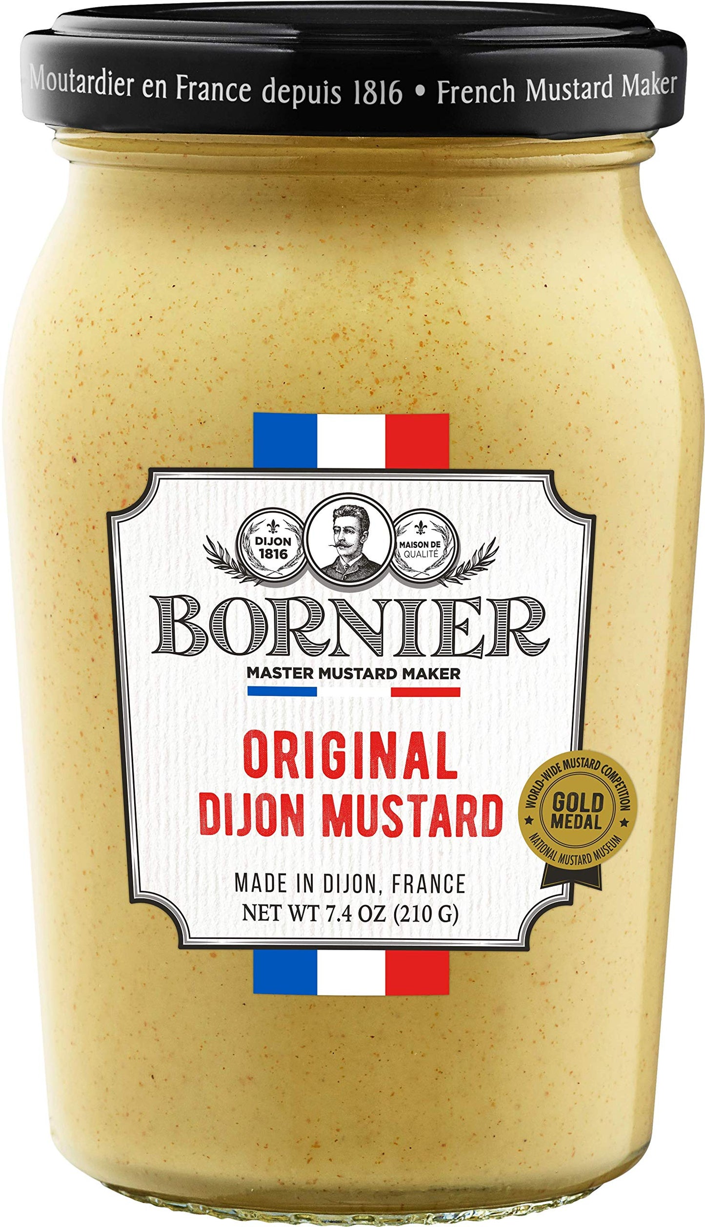 Bornier - Mustard - Dijon - Case of 6 - 7.4 oz.(D0102HXWR0J.)
