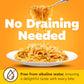 The Daily Good Shirataki Noodles | 30 Seconds Easy Preparation | Healthy, Low Carb And Low Calorie Konjac Pasta | Rice And Pasta