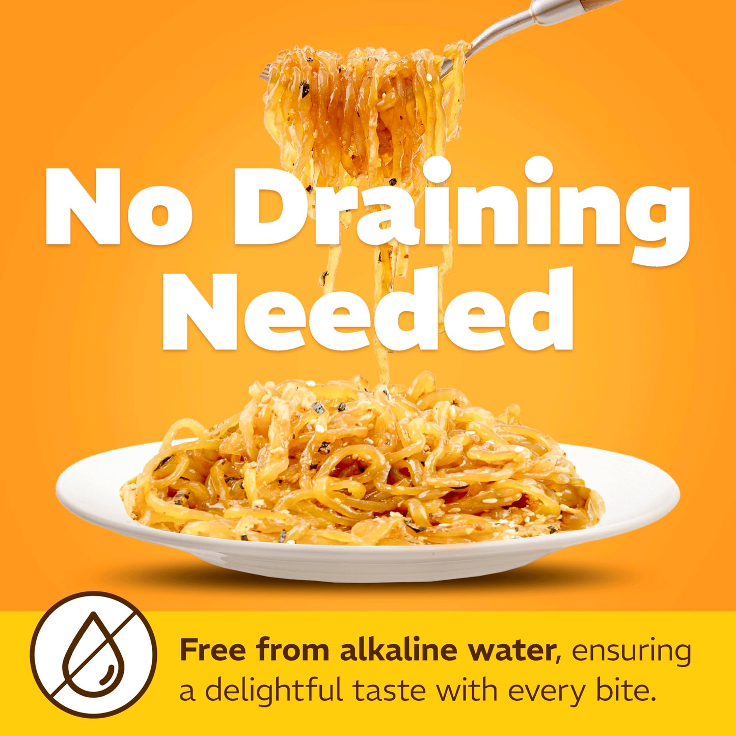 The Daily Good Shirataki Noodles | 30 Seconds Easy Preparation | Healthy, Low Carb And Low Calorie Konjac Pasta | Rice And Pasta