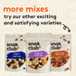 Snak Club Energizer Trail Mix with Roasted Salted Peanuts, Raisins, M&MS Chocolate Candies, Roasted Almonds, Gluten-Free and Kos