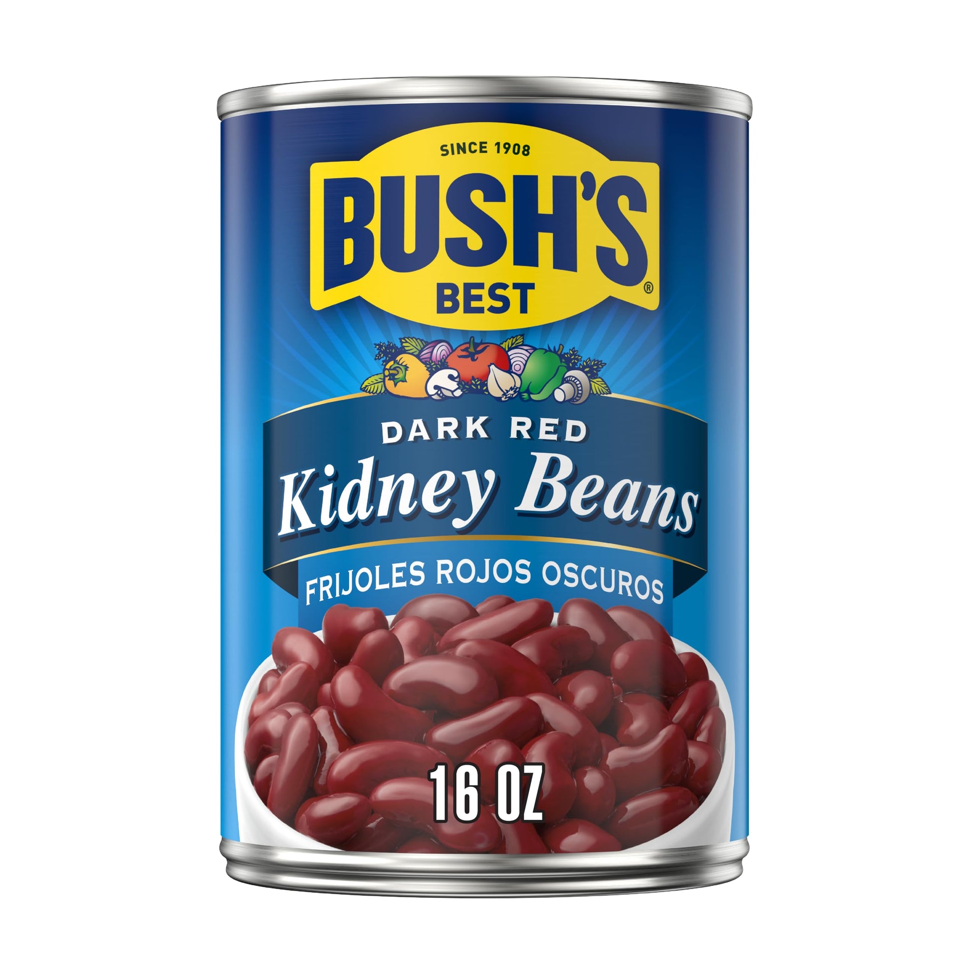 Bushs Best Dark Red Kidney Beans 16oz