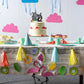 Rssta i Cake Topper Black Star Glitter 12th Birthday Decoration Model XM1222-12