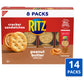 Ritz Peanut Butter Sandwich Crackers, 112 Snack Packs (14 Boxes, 6 Crackers Per Pack)