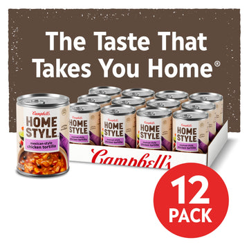 Campbell'S Homestyle Mexican-Style Chicken Tortilla Soup, 16.1 Oz Can (Case Of 12)