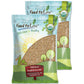 Food to Live - Organic Cracked Wheat Berries, 18 Pounds - Non-GMO. Cleaned, Crushed & Sifted Hard Red Winter Groats. Raw, Vegan,